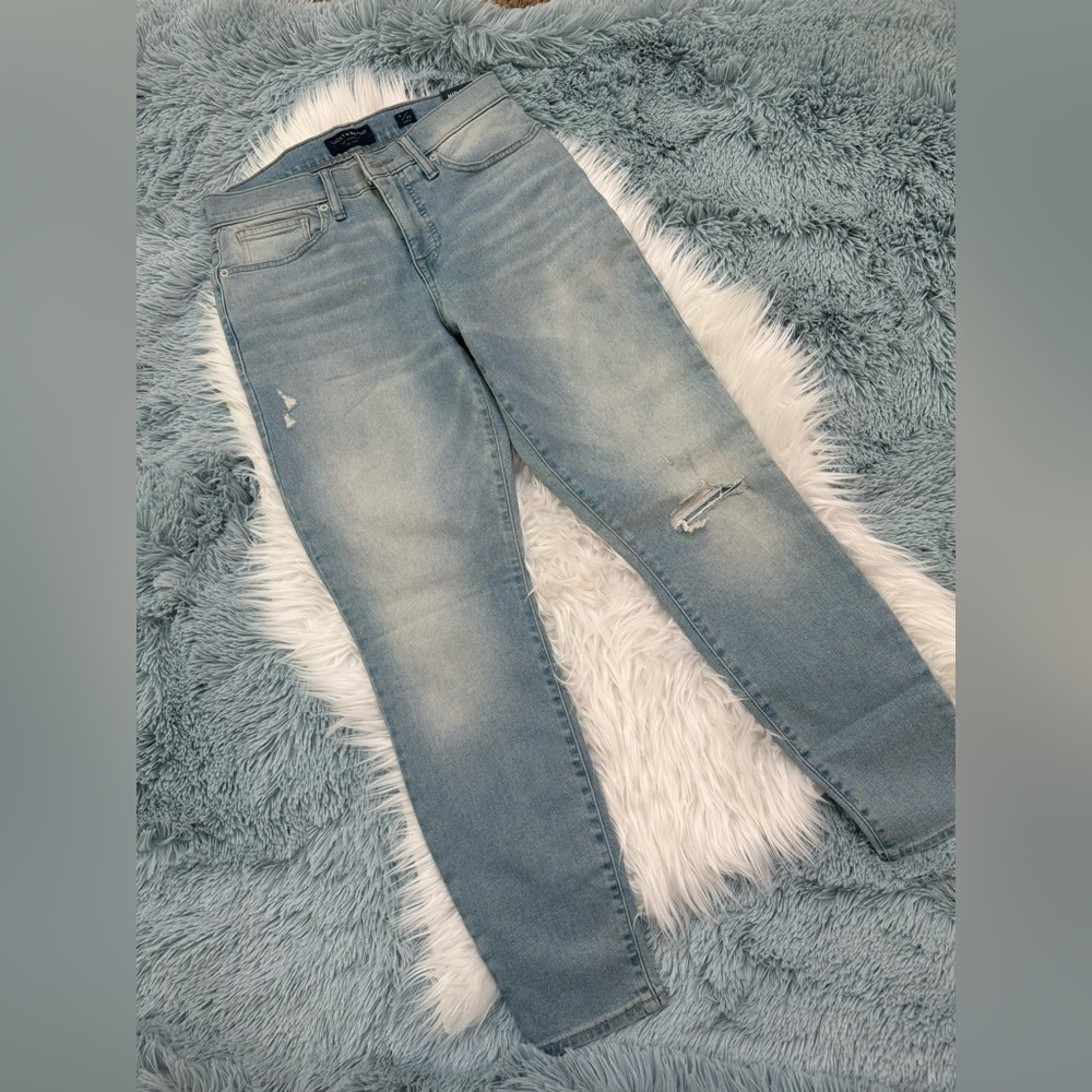 Lucky Ava Mid Rise Skinny Jeans color Shelley size 8/29 ankle length NWT
